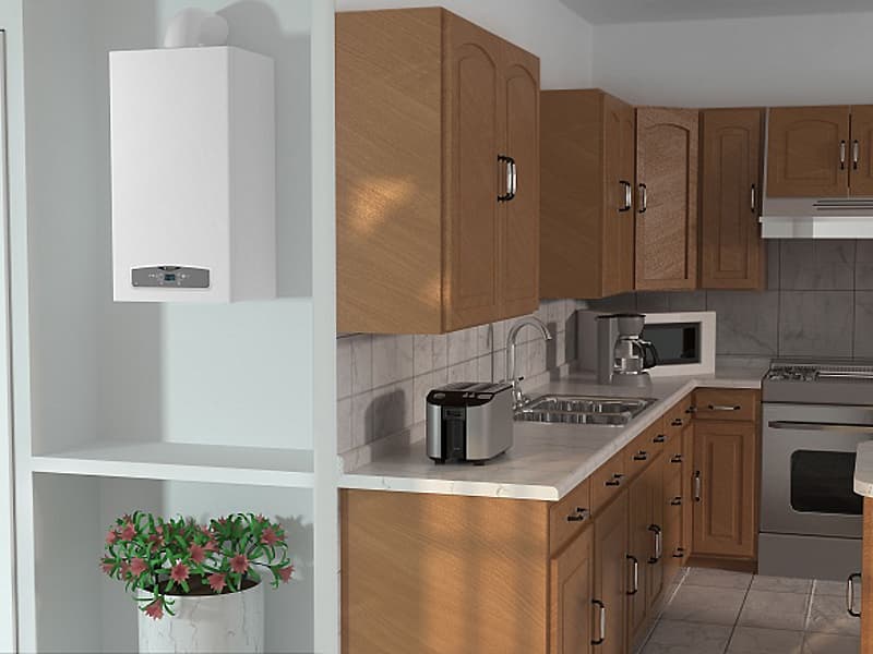 Котёл газовый традиционный ARISTON CARES X 24 FF NG