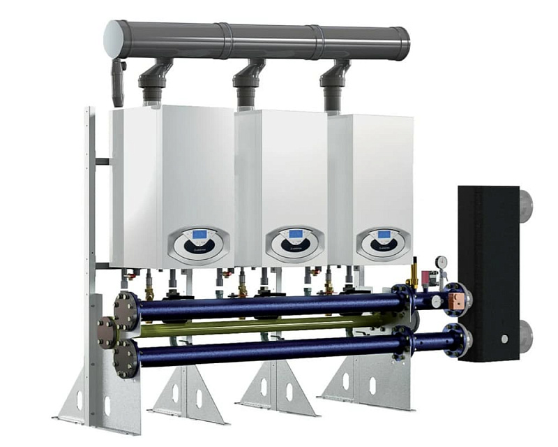 Настенный газовый конденсационный котел ARISTON GENUS PREMIUM EVO HP 115 KW
