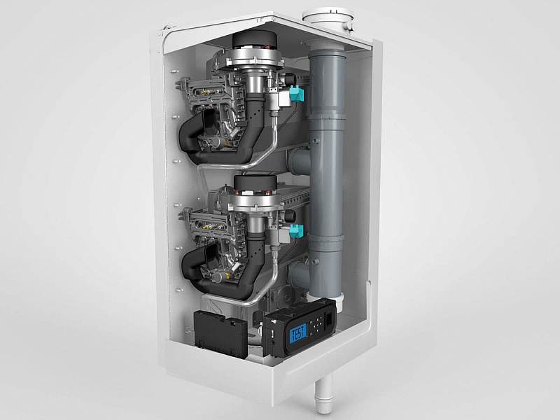 Настенный газовый конденсационный котел ELCO Thision L Eco 120